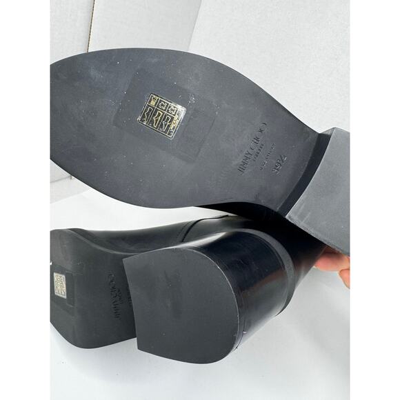 Jimmy Choo Black / green Yasmin Mixed Media Knee High Boot (Women) size 39.5 - Picture 7 of 13